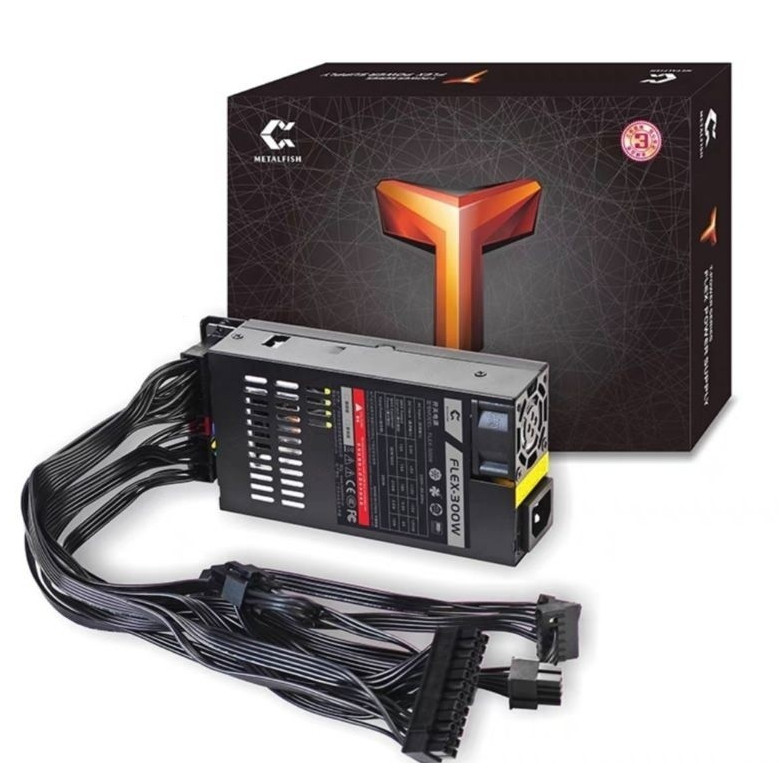 Metalfish 1U Flex PSU เรท 500W 400W 300W ITX แหล่งจ่ายไฟ