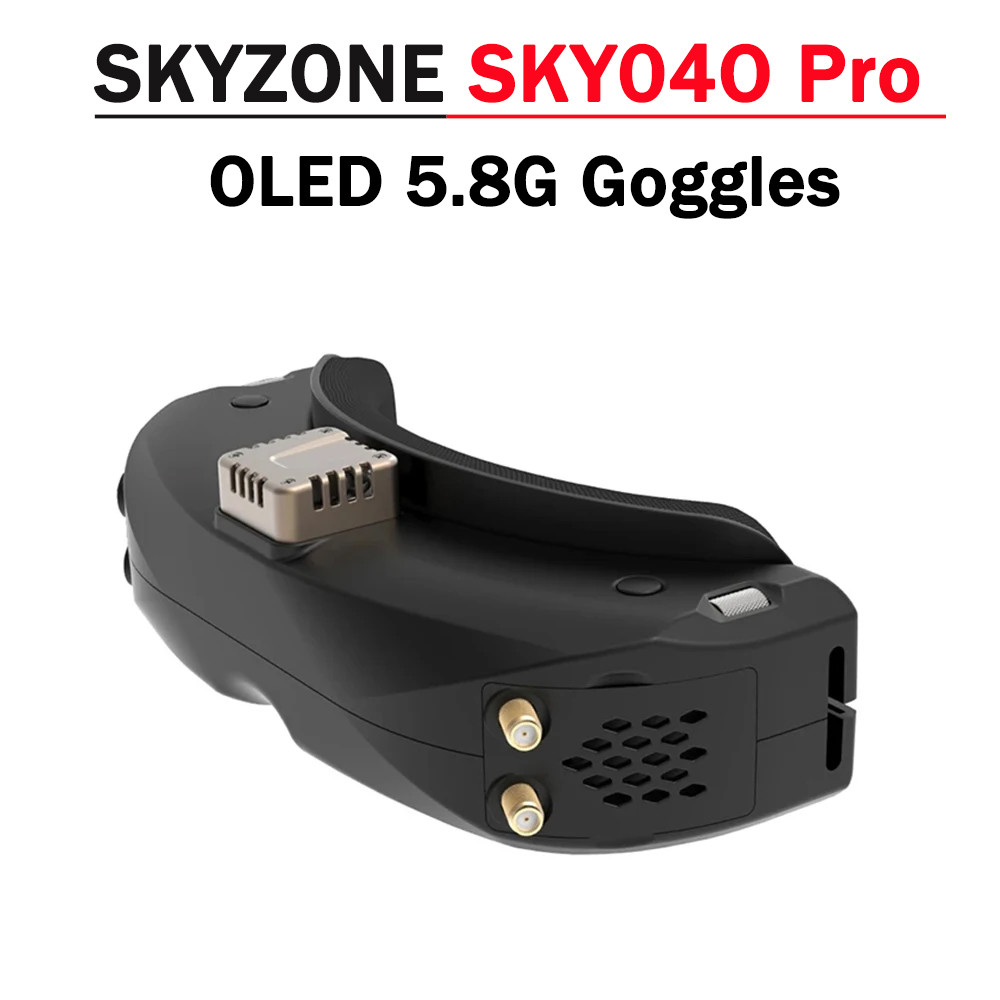 SKYZONE SKY04O PRO OLED 5.8G 48CH Steady View Receiver 1080X720 DVR FPV Goggles พร้อมหัว Tracker พัด