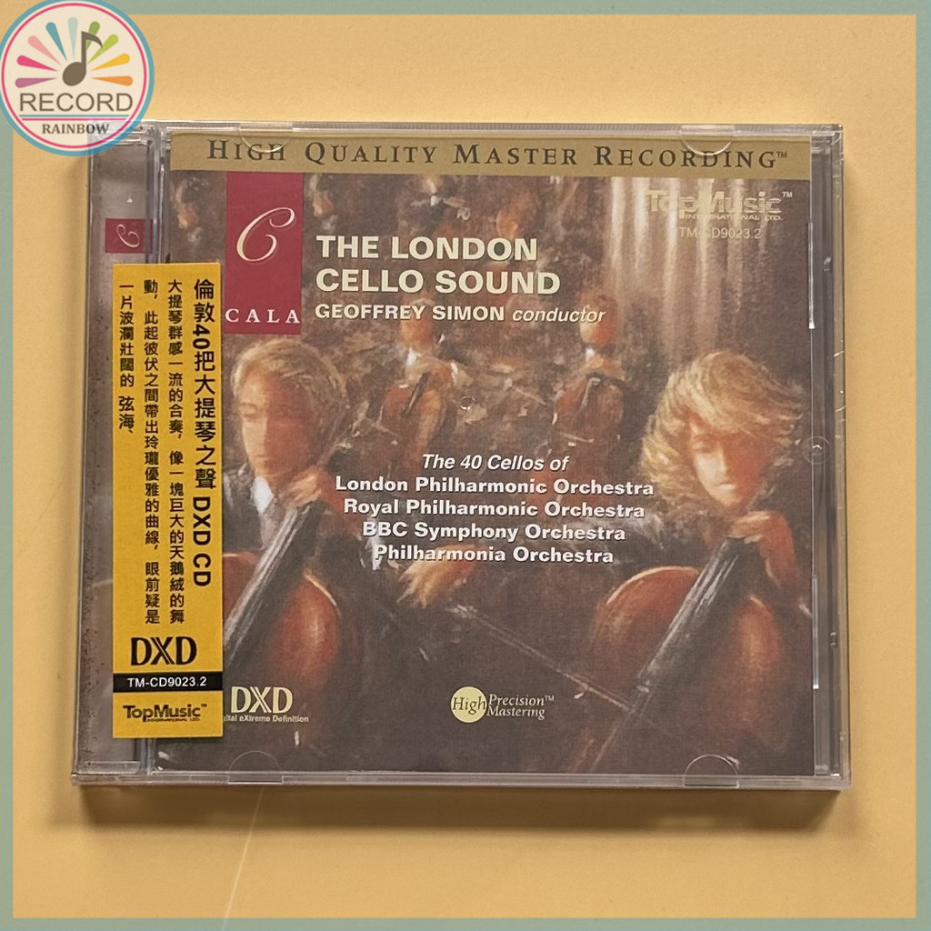 THE LONDON CELLO SOUND GEOFFREY SIMON Conductor THE 40 CELLOS OF LONDON PHILHARMONIC ORCHESTRA Origi