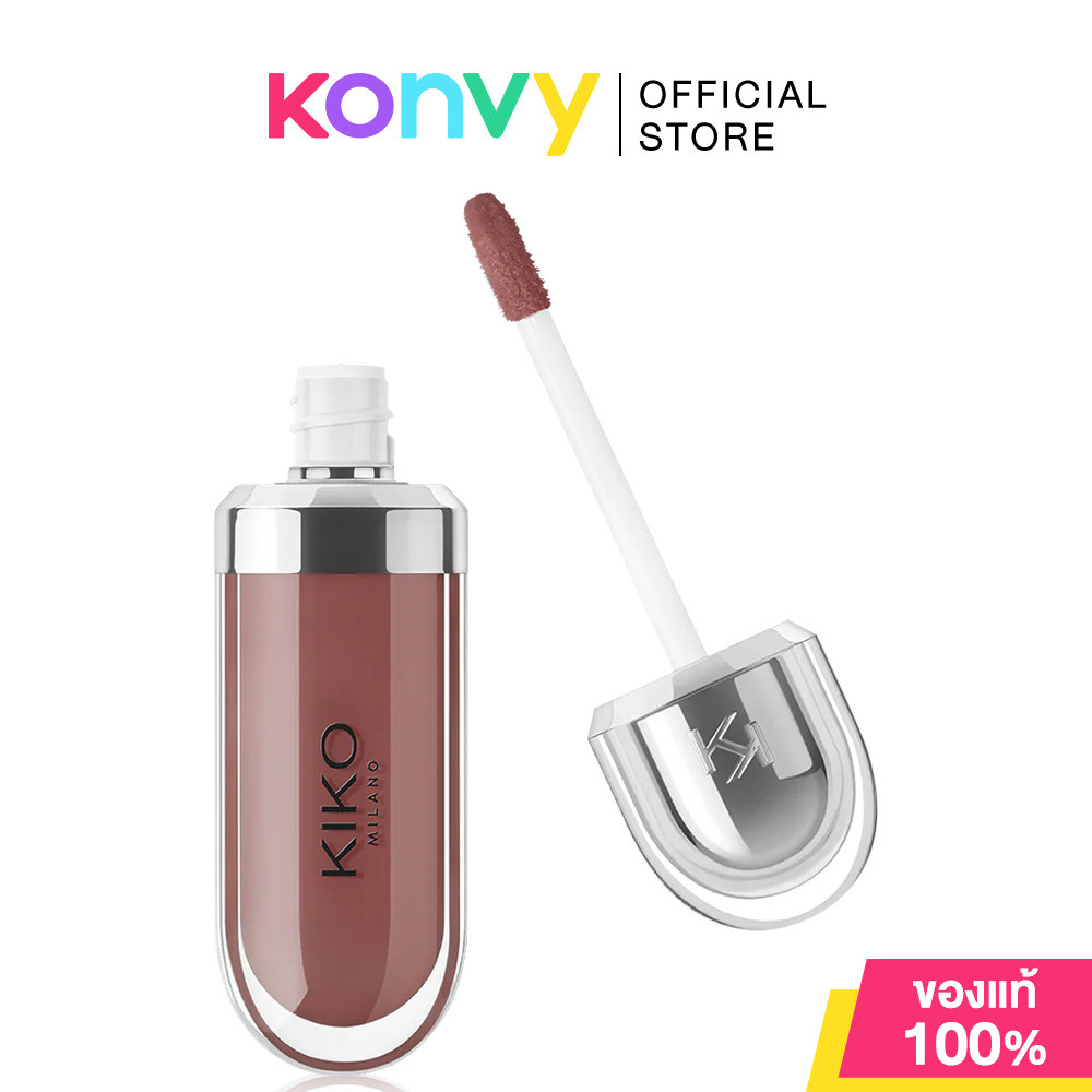 KIKO MILANO 3d Hydra Lipgloss 6.5ml ลิปกลอส 3 มิติเพื่อเรียวปากเนียนนุ่ม ฉ่ำวาว.
