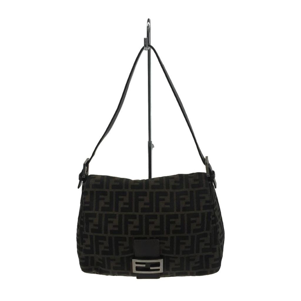 Fendi กระเป๋าสะพาย Canvas BRW Total Pattern Mamma Bucket Zucca Direct from Japan มือสอง
