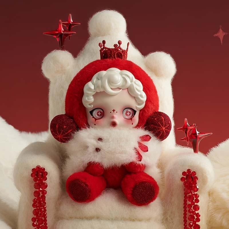[ของแท้] popmart skullpanda Winter Symphony Series Secret FIGURE & set 6 Designs SP Plush Doll ornament Gift