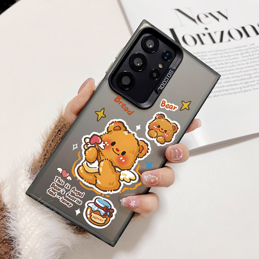 IMD เคส ลายการ์์ตูน เคส ผิวเงา สำหรับ SAMSUNG A56 A36 A26 A16 A06 S25 S25Plus S25Ultra รุ่นใหม่ 003 - รูปที่ 4