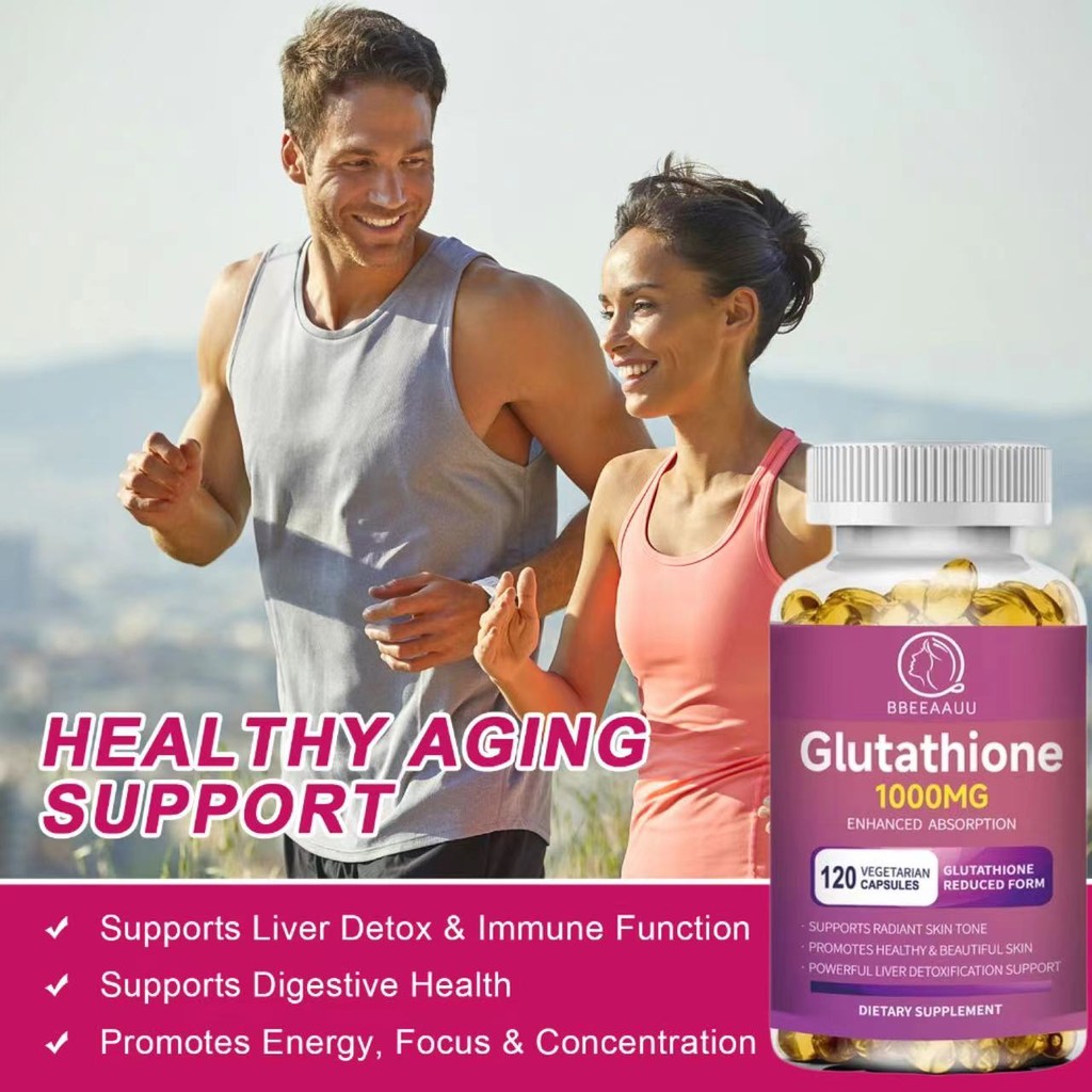 BBEEAAUU Glutathione Capsules,ต่อต้านวัย กำจัดเมลานิน - รูปที่ 2