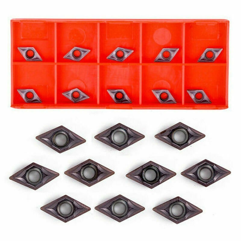 10 ชิ้น 40 ประเภท CNC คาร์ไบด์เคล็ดลับแทรกเครื่องตัดใบมีดเครื่องกลึงเครื่องมือ + กล่อง TU - รูปที่ 3