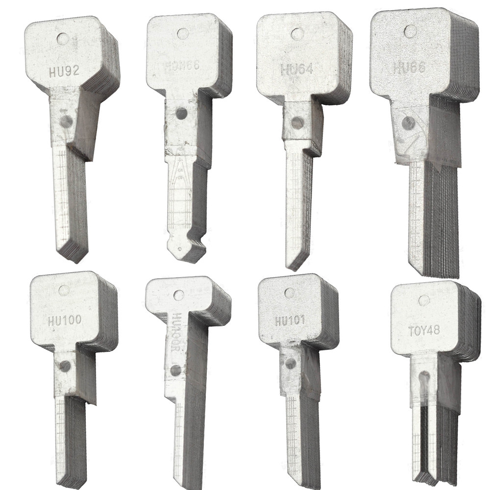 Slave ใบมีดสําหรับ Lishi 2 In 1 HU66 HU64 HU92 HU58 HY20 HY20R HY22 HU100 HU101 HU100R VA2 HU83 รถ K