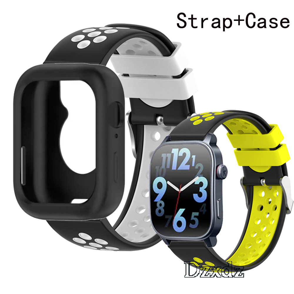 เคส Kieslect KS3 elite Case สายรัดนาฬิกากรณีป้องกันหน้าจอสําหรับ ไคล์ค KS 3 สายรัดซิลิโคนสายรัดข้อมื