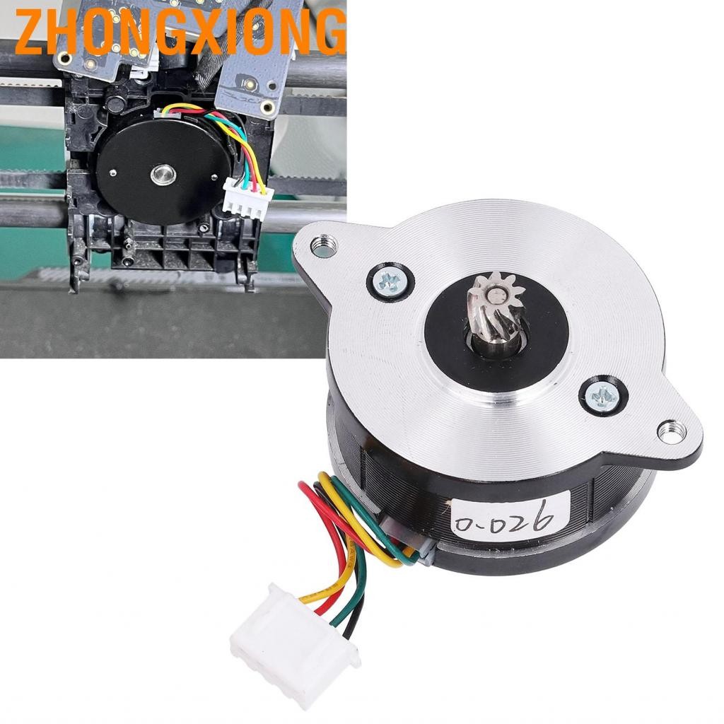 ZhongXiong Zhongxiong-th oumefar Round Stepper Motor 1.8 ขั้นตอนมุม DC 2.4V 1A 9T HELICAL GEAR 36 มม