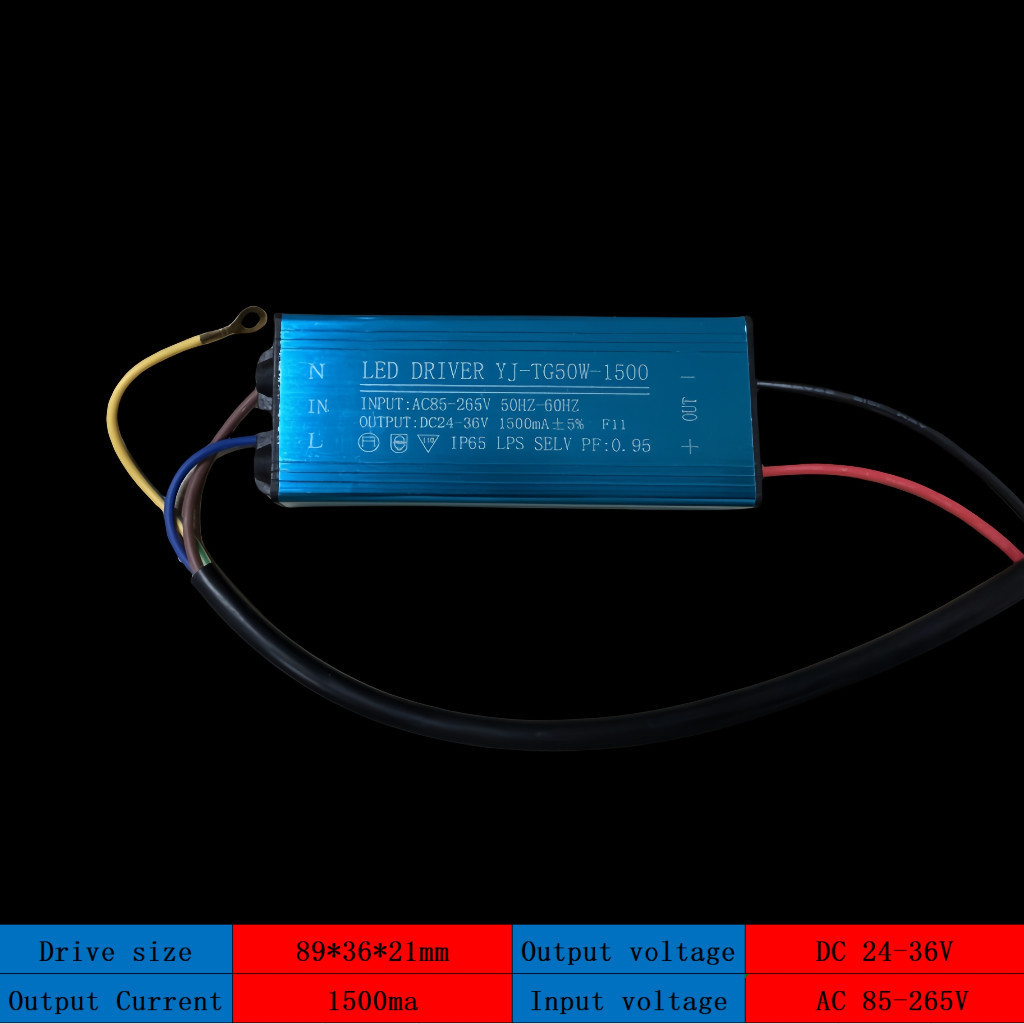 LED Floodlight Driver Power Supply Transformer คงที่ไดร์เวอร์อุปกรณ์เสริม 10W 20W 30W 50W 70W 80W 100W Street Light โคมไฟป้องกันการระเบิดบัลลาสต์