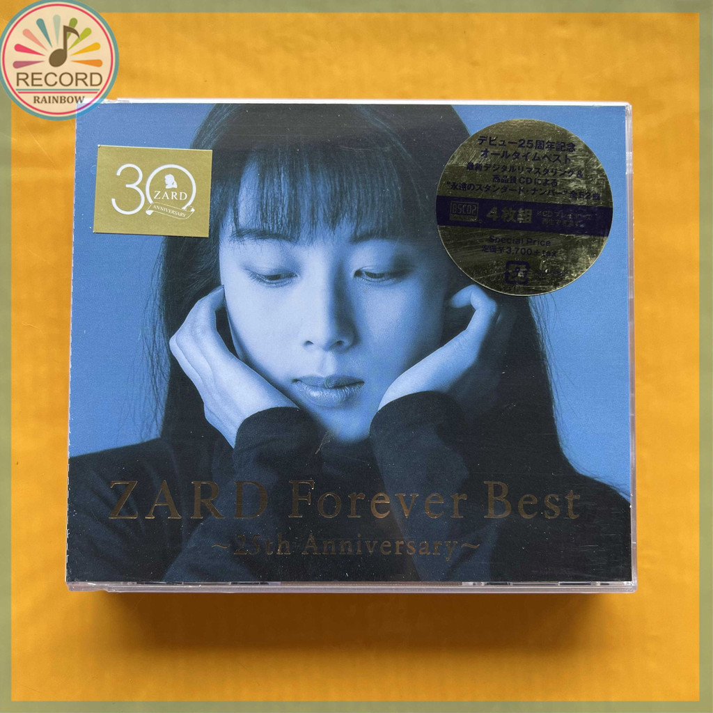 CD Sakai Izumi ZARD Forever Best 25th Anniversary 4CD อัลบั้มต้นฉบับ [ปิดผนึก] ล่าสุด