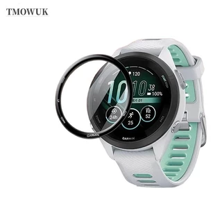 สําหรับผู้เบิกทาง Garmin 158 165 245 245m 255m 255s 265 265s 45s 945 955 965 Solar Full Coverage Screen Protector 3D โค้งขอบ HD ฟิล์มป้องกัน