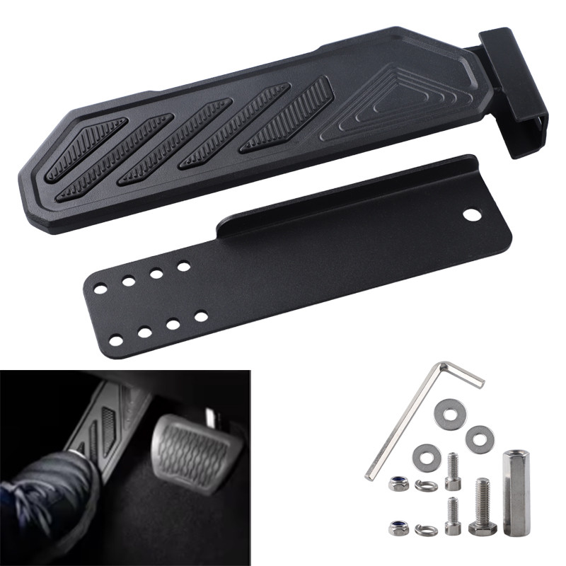 Dead Pedal Driver Foot Rest ด้านซ้าย Kick สําหรับ 2018-2022 Jeep Wrangler JL JLU 4XE สําหรับ Gladiat