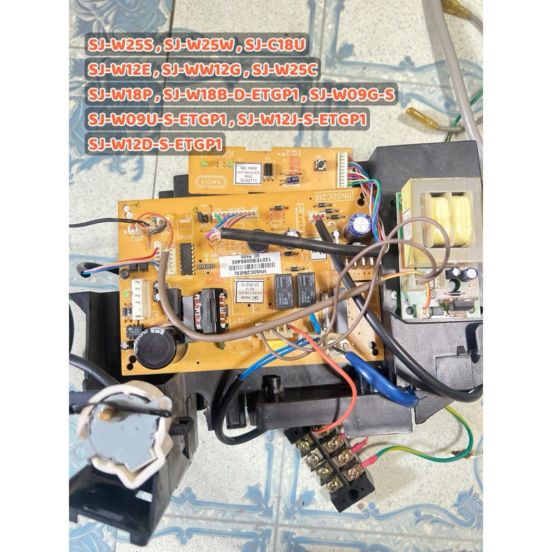 แผงวงจรแอร์ SAIJO DENKI รุ่น SJ-W18S (MNSDC2B) บอร์ดแอร์ซัยโจ เด็นกิน