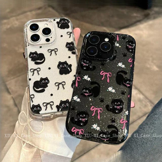 💌 Bov💌เคสไอโฟน เข้ากันได้กับ iPhone 17PROMAX 15ProMax 14plus 13Pro iPhone 12 11 XSMAX XR 7Plus กรณีนุ่มน่ารัก-HLGTSF5