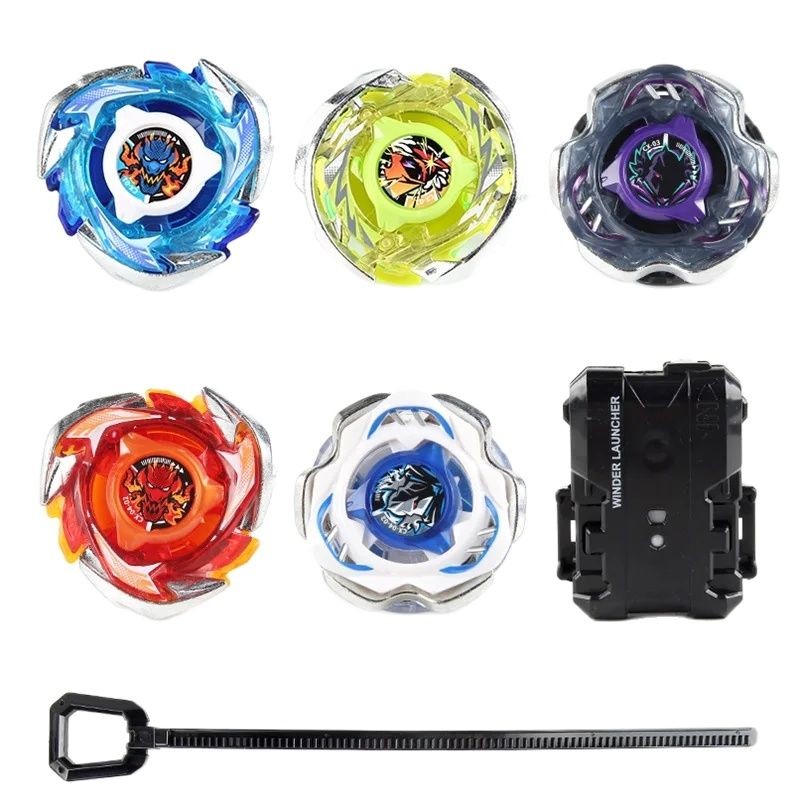 Beybla X CX-01 Dran Brave CX-05 Hells Reaper Rhino Reaper UX-09 Samurai Saber UX-03 Wizard Rod ของเล