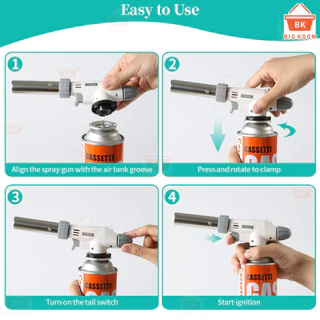 พร้อมส่งจากไทย หัวพ่นไฟ หัวพ่นแก๊ส สำหรับแก๊สกระป๋อง MASTER TORCH รุ่น 516 ให้ความร้อนสูง 1,300 องศา