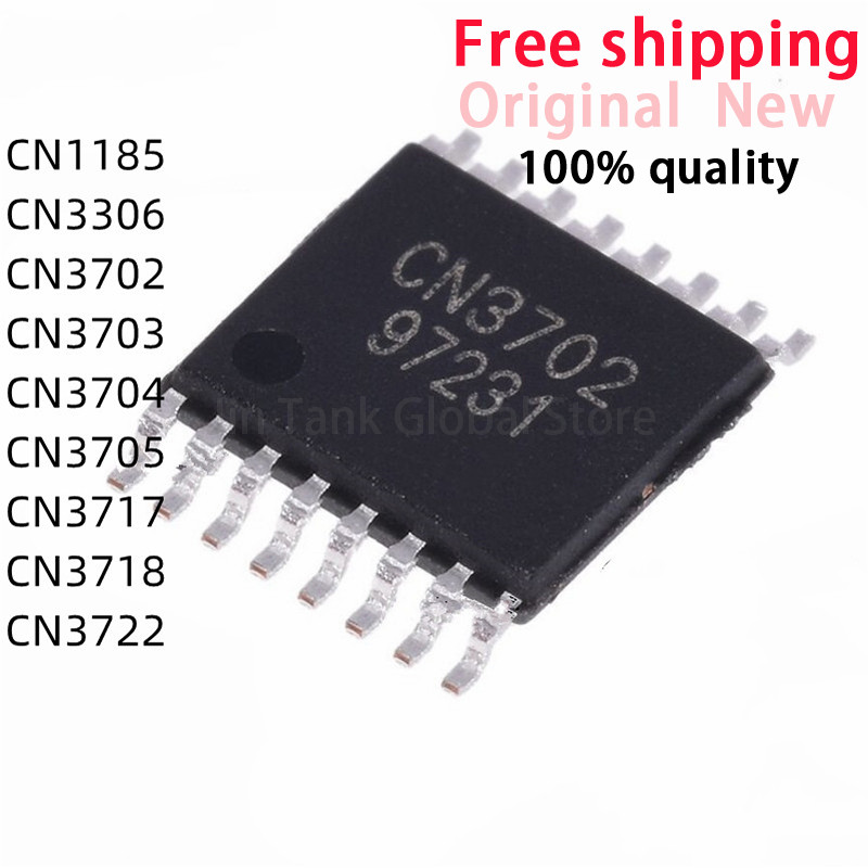 (5 ชิ้น) 100% ใหม่ CN3702 CN3703 CN3704 CN3705 CN3717 CN3718 CN3722 CN1185 CN3306 sop-16 ชิปเซ็ต