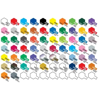 TAMIYA Polycarbonate Color (PS-1 - PS-63) สีสเปรย์โพลีคาร์บอเนต 86001 86002 86003 86004 86005 86006 86007 86008 86009