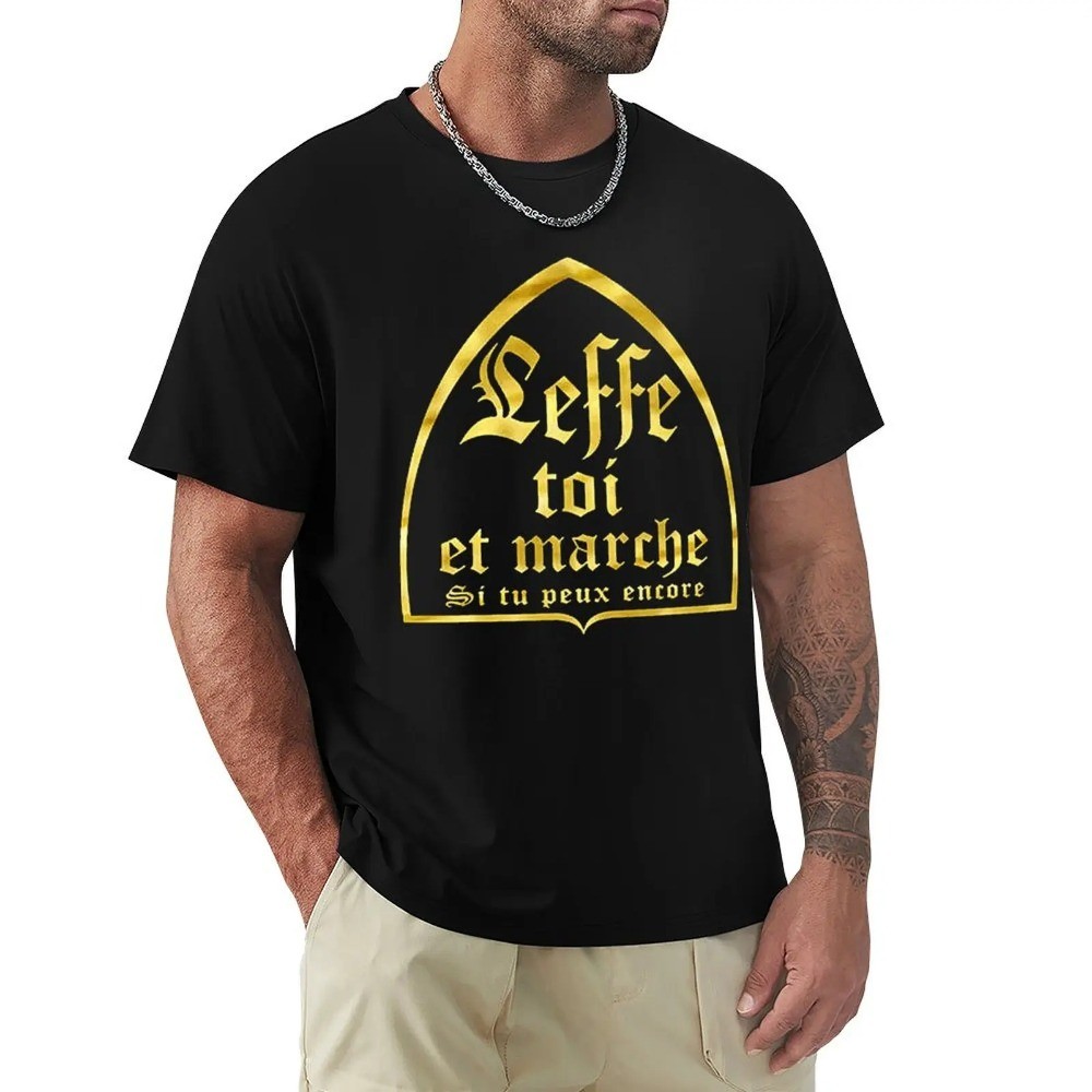Tee เสื้อ Leffe Toi Et Marche Humbouristique Cadeau Ideal T เสื้อ Harajuku เสื้อยืดแขนสั้น Cotto