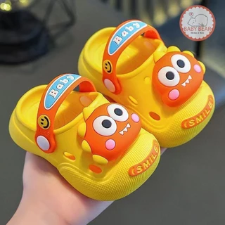 ใหม่ รองเท้าเด็ก รองเท้าลำลองเด็ก รองเท้าแตะกันลื่น พื้นนิ่ม ระบายอากาศ