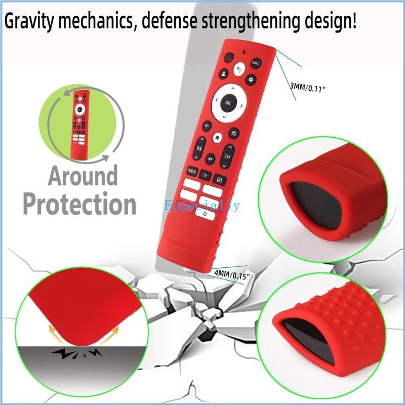 Esp ล้างทําความสะอาดได้เคสรีโมทสําหรับ Hisense ERF3A90 ERF3D90H ERF3S90H กระเป๋ารีโมทคอนโทรล