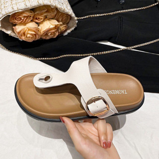 TripleX 💘รองเท้าหูคีบแบบสวม มินิมอล สายคาดปรับได้จริง รองรับ…