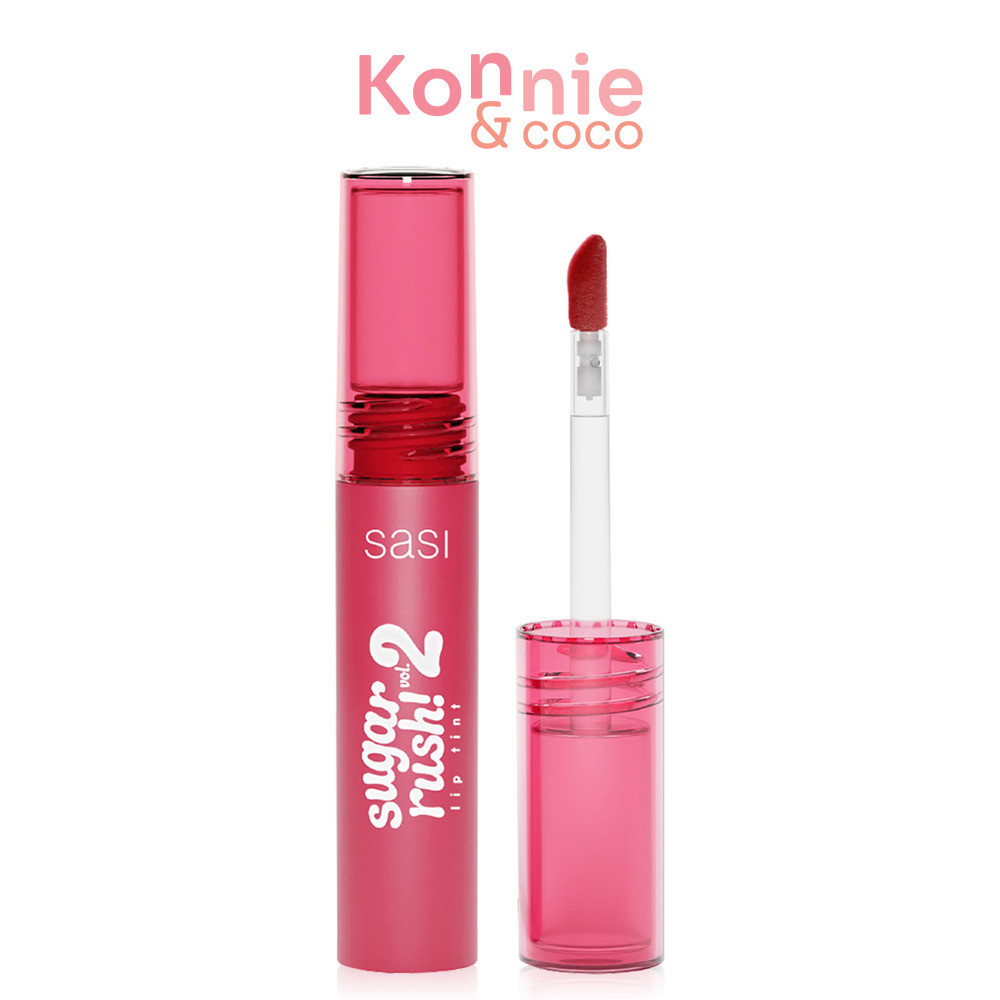 SASI Sugar Rush Lip Tint Vol.2 2g #01 Berry ศศิ ลิปทินท์เนื้อน้ำ.