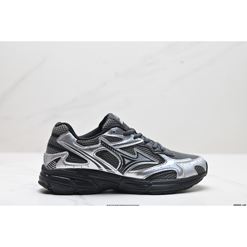MIZUNO SPEED 2K Black Silver Low-Top Casual Shoes