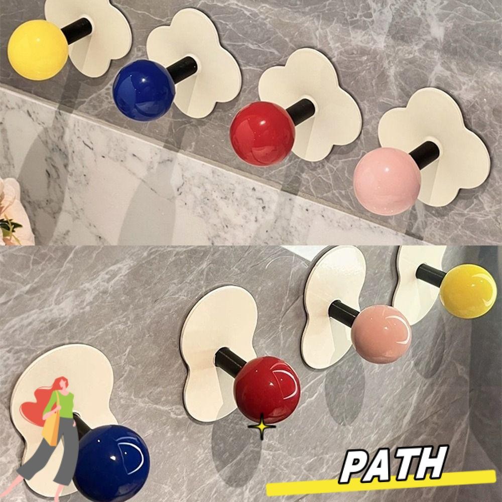 ตะขอกาว PATH Dopamine, อุปกรณ์จัดเก็บในบ้าน ตะขอแขวนติดผนัง, ตะขอแขวนเสื้อประตูห้องแบบไม่มีหมัดสําหรับงานหนัก