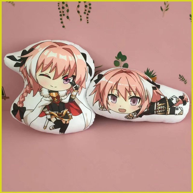 Sta5 FGO Fate Grand Order Astolfo หมอนตุ๊กตาตุ๊กตาของเล่นสําหรับเด็กตกแต่งบ้านกระเป๋าจี้ของขวัญเด็กเ