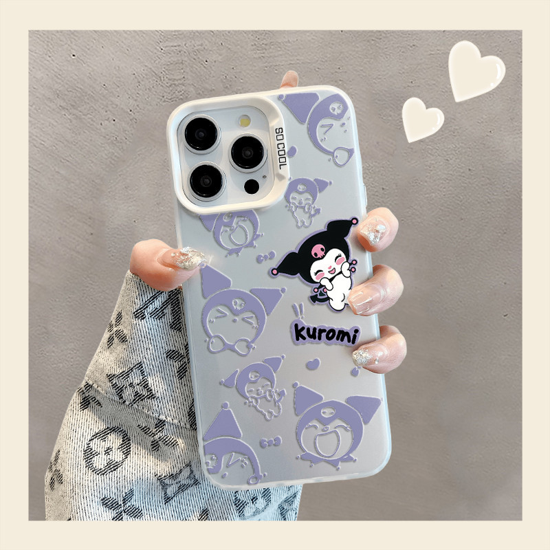 เคส Kuromi สำหรับ Vivo Y17 Y12 Y12S Y30 Y7S Y50 Y100 S10 S10E V23E V23 V25 V27 V29 X60 X70 X80 X90 X