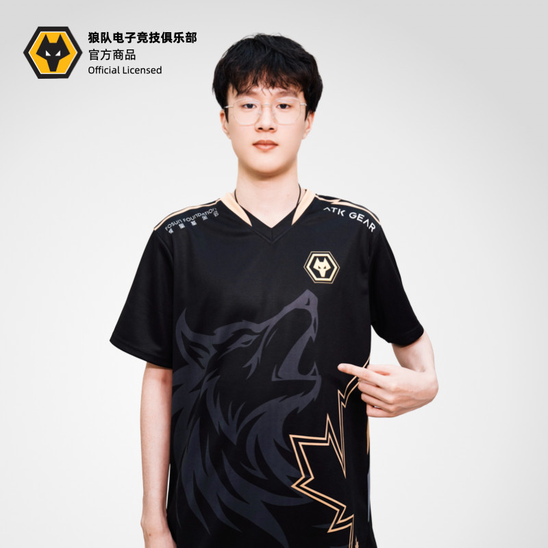 เสื้อยืด Wolves Esports 2025 Toronto Masters Limited Player Uniform_valorant_vct แห้งเร็ว การพิมพ์แบ