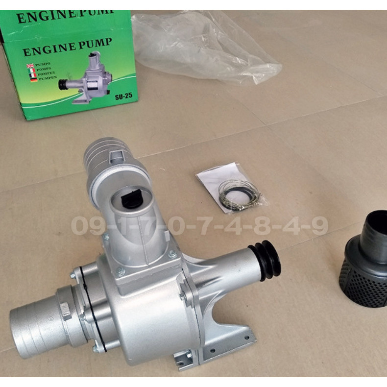 ปั๊มเพลาลอย 2นิ้ว ปั๊มอลูมีเนีย ปั๊มชนเครื่อง ปั๊มเพลาลอยอลูมิเนียม หัวปั๊ม โครงปั๊มหนา อย่างดี - รูปที่ 3