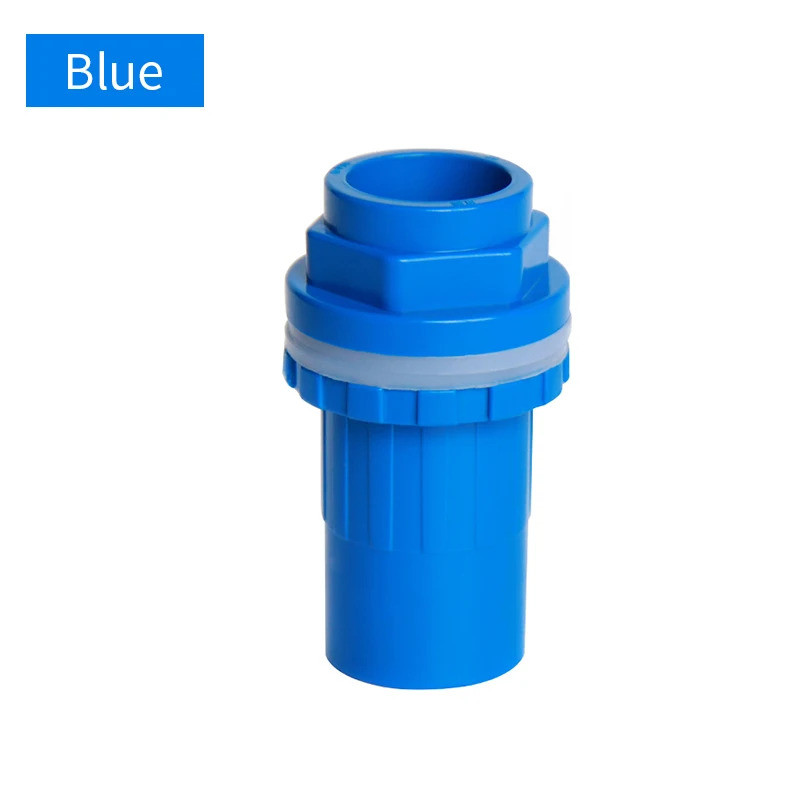 1 PC 20 ~ 50 มม.Aquarium ตรงระบายน้ํา Connector ถังปลาความหนาน้ํา OverFlow ด้านล่าง Joint Garden Home Inlet Outlet ข้อต่อ - รูปที่ 6
