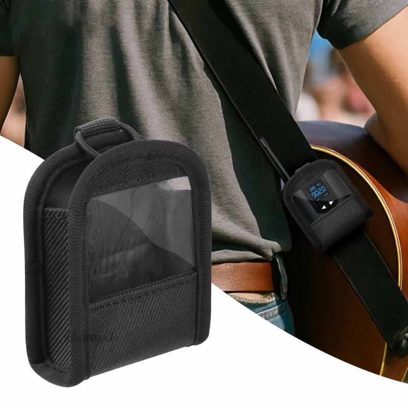 [Homyl1] Guitar Transmitter Holder Carrier แบบพกพาน้ําหนักเบาทนทานสําหรับ Performerce