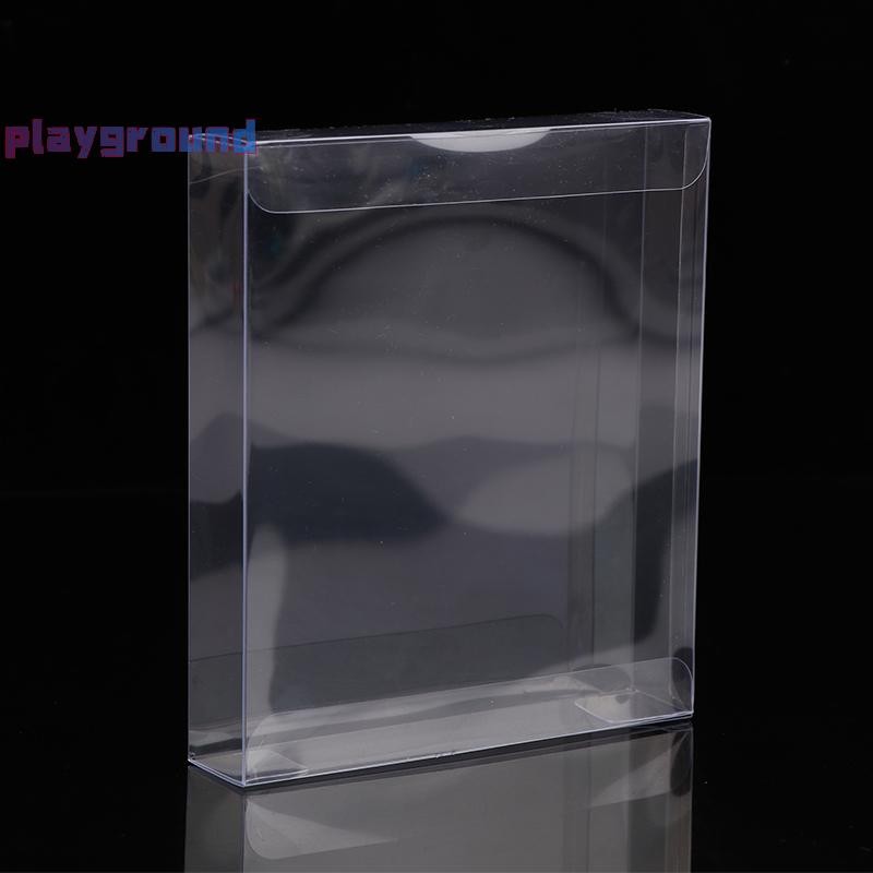 [playground] ฝาครอบป้องกัน PET โปร่งใสสําหรับ DC SS 3CD 4CD การ์ดเกมที่เก็บพลาสติกกล่องแสดงคอลเลกชัน