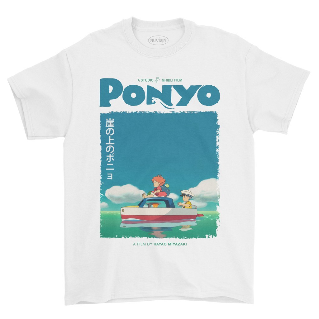 เสื้อยืด พิมพ์ลาย Ponyo 04 GHIBLI