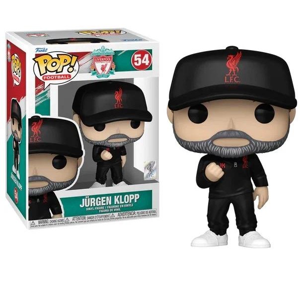 Funko Pop 54 Liverpool FC Jurgen Klopp ของเล่นฟิกเกอร์ไวนิล