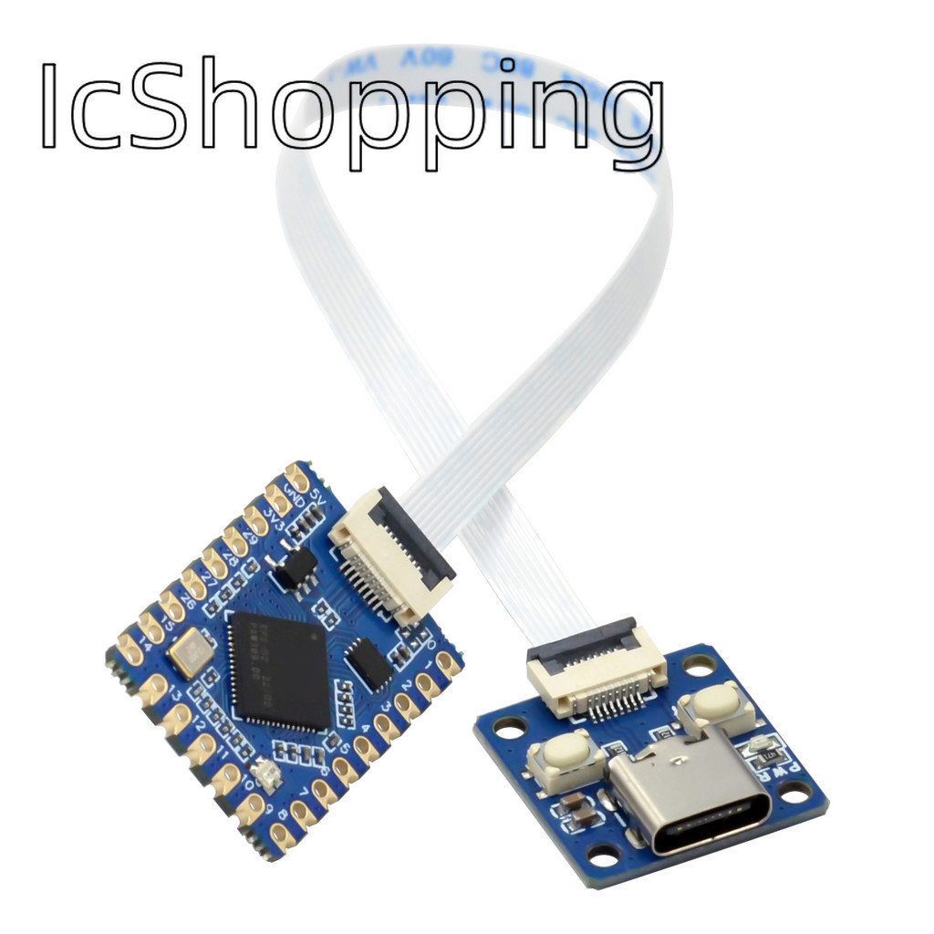 Rp2040-tiny บอร์ดพัฒนาโมดูล RP2040 ZERO Raspberry Pi PICO อินเทอร์เฟซ USB Type C 264KB SRAM 2MB แฟลช