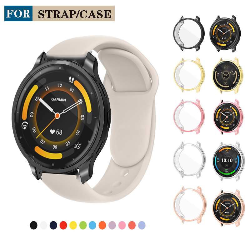 Tpu Soft Case Cover / สายรัดแบบปลดเร็วสําหรับ Garmin Venu 3 45mm