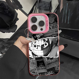 🔥COD🔥วันพีช เคส IPhone 11 12 13 14 15 16 Pro MAX 14 15 16 Plus XR XSmax X 7PLUS เคสโทรศัพท์แฟชั่นอนิเมะผู้ครอบงำ