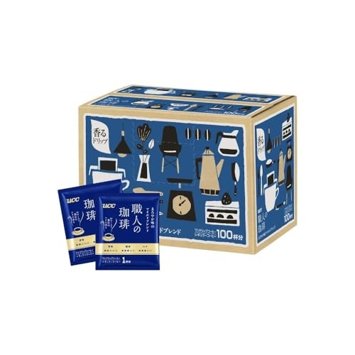 UCC Artisan Coffee Drip Coffee Mild Blend 100 cups