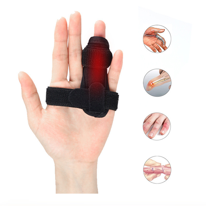 1pcs Trigger Finger Splints Finger Brace Finger Knuckle Immobilization Broken Finger Protector Strai