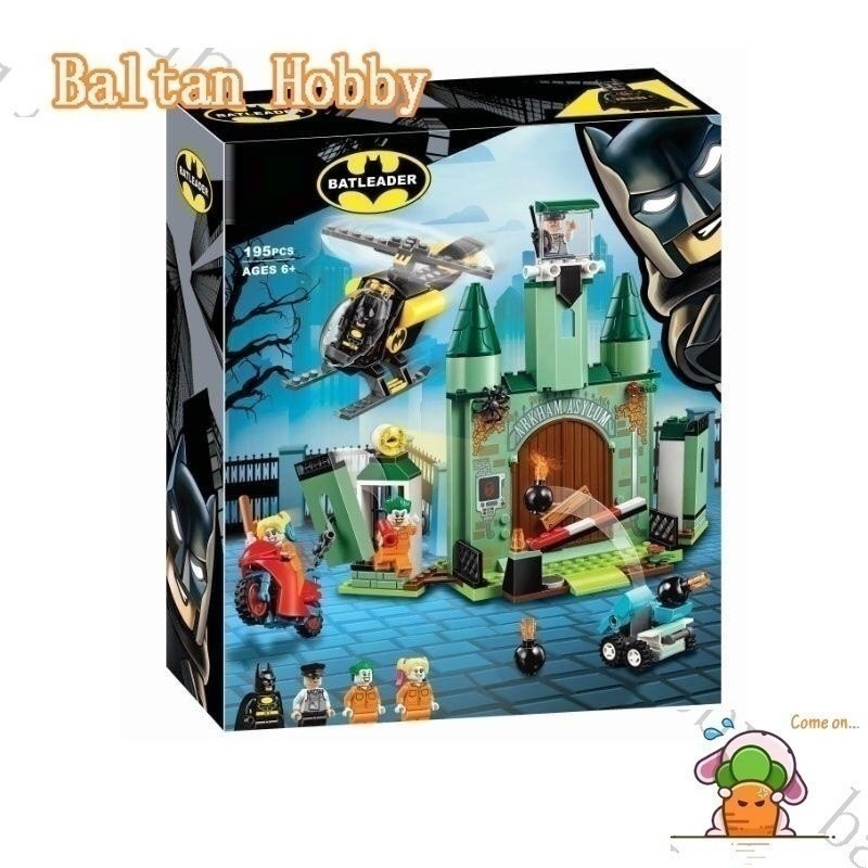 Baltan toy BH82 เข้ากันได้กับ/DC/Batman-and-The-Joker-Escape/76138/11349/บล็อกตัวต่อ/เด็ก/ของเล่น/ES