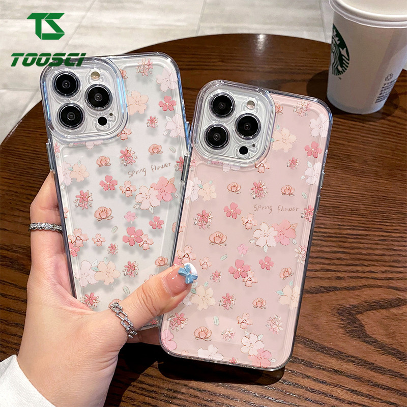 TOOSCI ดอกไม้โรแมนติกเคสโทรศัพท์สําหรับ Infinix X6511 X6511E X6823 X680 X680B X657B X665B X665E X683