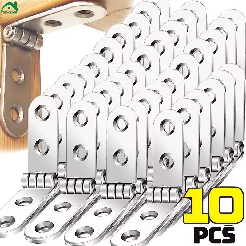 [บ้าน]-180° บานพับพับกับ 2-10 ชิ้นสกรูชุดสากลบานพับขนาดเล็กสําหรับจักรเย็บผ้าตู้ลิ้นชักประตูอุปกรณ์ฮาร์ดแวร์เฟอร์นิเจอร์