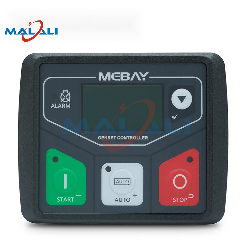 แผงควบคุมเครื่องกําเนิดไฟฟ้า Malali Mebay DC30D - โมดูลควบคุมการสตาร์ทเครื่องยนต์ขนาดเล็กดีเซล/หยุดพร้อมอินเทอร์เฟซตั้งโปรแกรมได้ USB