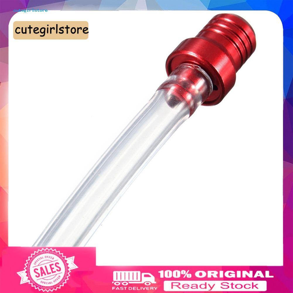 Cute_ Pitbike Motorcycle CNC Aluminium Alloy Fuel Petrol Tank Cap Breather Hose Pipe