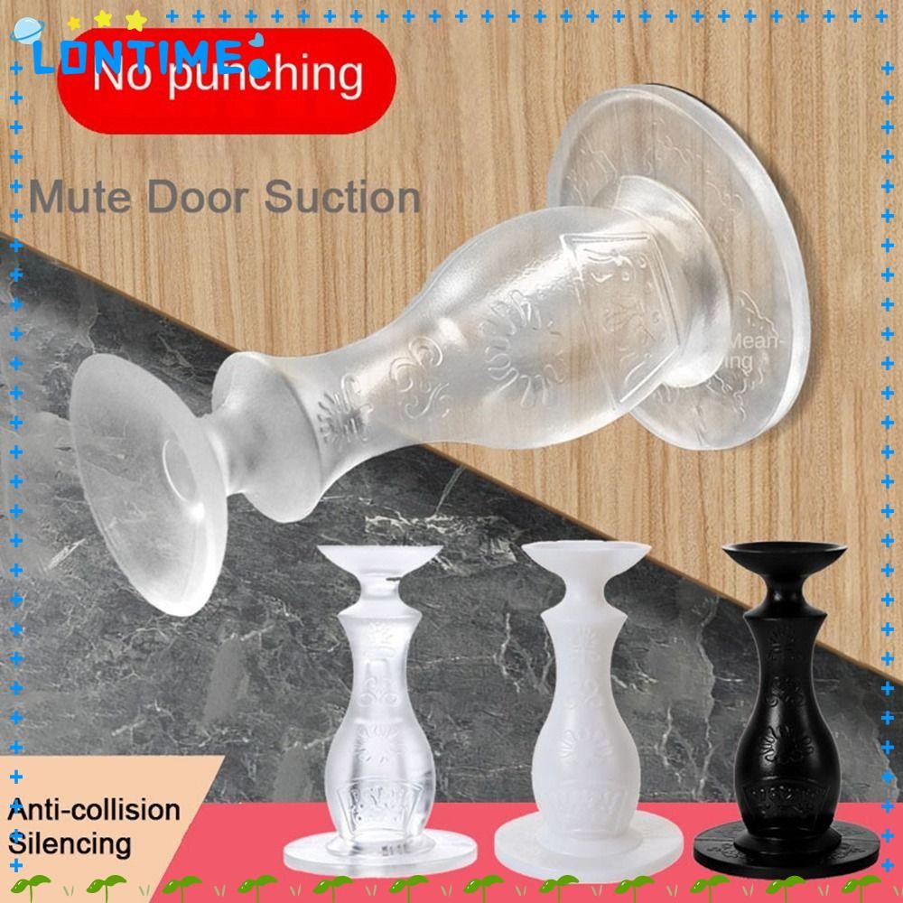 LONTIME ที่กั้นประตู, ที่วางพื้นป้องกันการชนกันแบบมีกาวในตัว, ตัวป้องกันผนังที่ซ่อนอยู่ซิลิโคน, ห้องนอนกั้นประตู