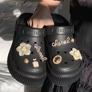 แบบใหม่ รองเท้าหัวโตรัดส้น ทรงสวยพื้นนิ่มน้ำหนักเบาใส่สบายเท้าสุดๆแถมตัวติดให้แบบว่าสวยหรูดูแพงมาก แกร มี5สีให้เล X121